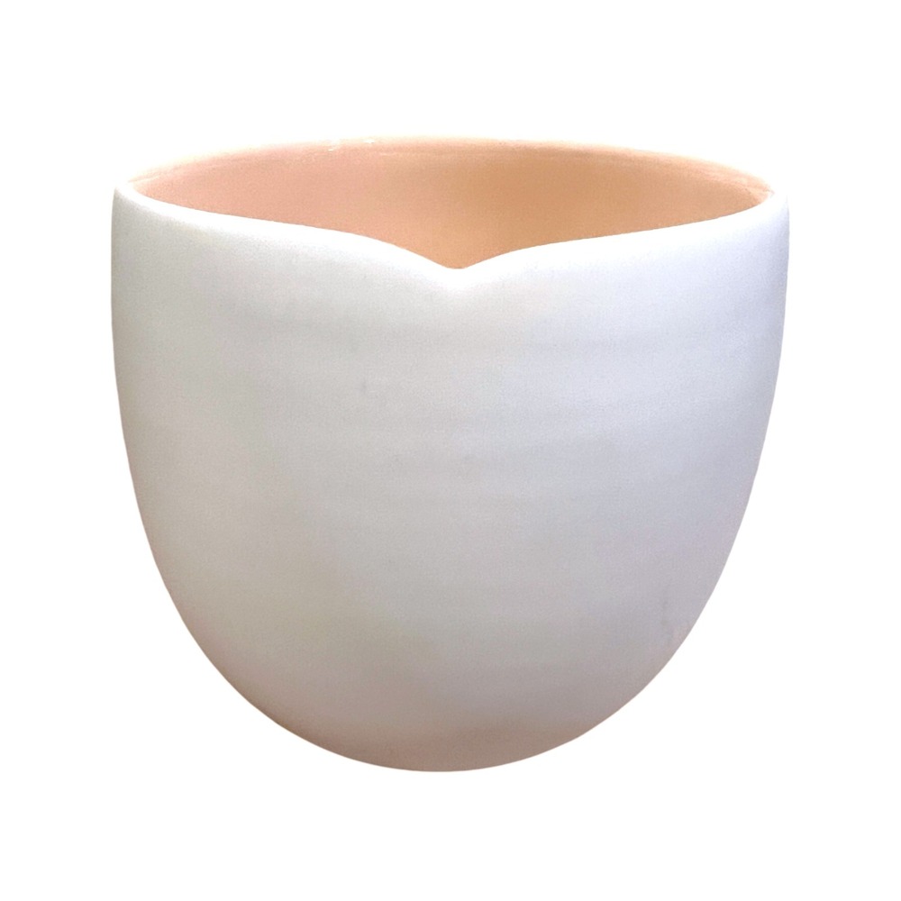 Nespresso Origin Double Wall Porcelain Mug India Mahdavi 13.2‎ Oz Cup White